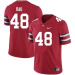 NCAA Ohio State Buckeyes Men's #48 Corey Rau Scarlet Nike Football College Jersey CQP0445TX